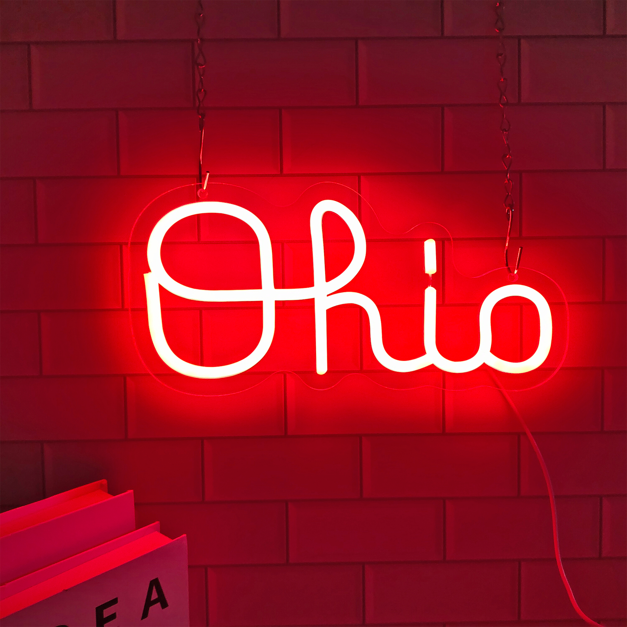 Amazon.com: Ohio State Neon Signs for Wall Decor, Dimmable Ohio